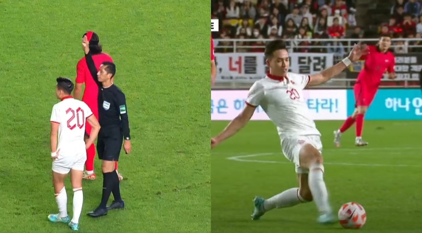 Ngôi sao số 1 của ĐT Hàn Quốc có hành động bất ngờ sau khi hậu vệ ĐT Việt Nam nhận thẻ đỏ - Ảnh 2.