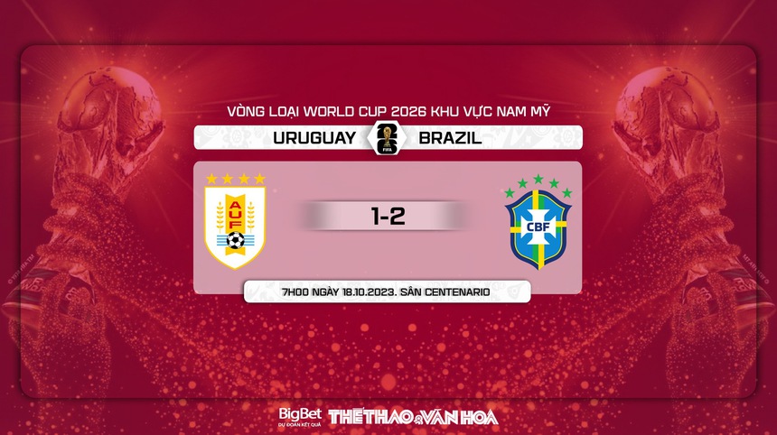 Nhận định bóng đá Uruguay vs Brazil (07h00, 18/10), vòng loại World Cup 2026 - Ảnh 9.