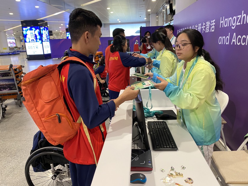 Đoàn Thể thao người khuyết tật Việt Nam dự Asian Para Games 4: Vượt lên chính mình - Ảnh 1.