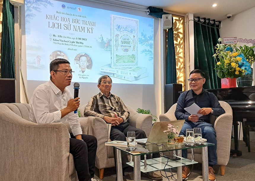 Một 'bức tranh lịch sử Nam kỳ' của Nguyễn Quang Diệu - Ảnh 2.