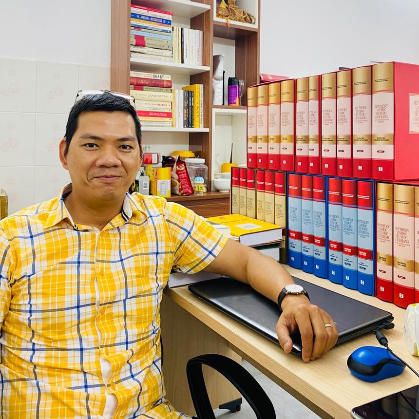 Một 'bức tranh lịch sử Nam kỳ' của Nguyễn Quang Diệu - Ảnh 1.