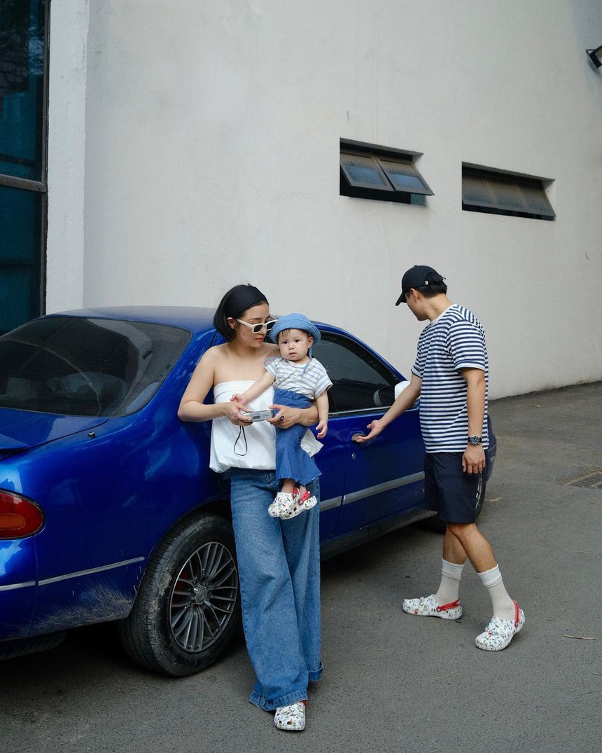 Mẹ con Salim mách nước tuyệt chiêu lên đồ đồng điệu - Ảnh 4.