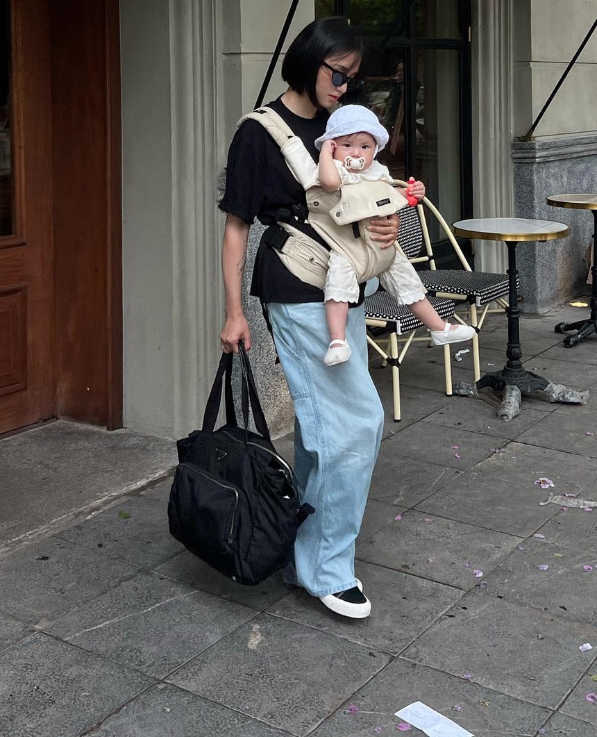 Mẹ con Salim mách nước tuyệt chiêu lên đồ đồng điệu - Ảnh 3.