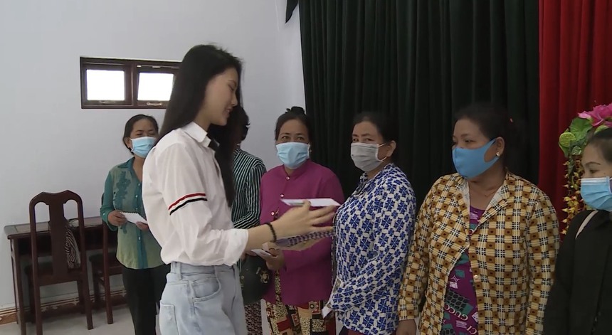 Top 3 Miss Universe Vietnam 2023 tích cực với dự án xã hội: Bùi Quỳnh Hoa quan tâm đến phụ nữ - Ảnh 3.