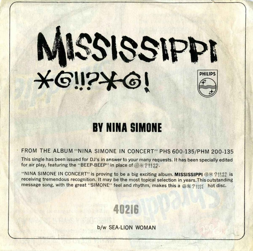 Ca khúc 'Mississippi Goddam': Khi Nina Simone 'vũ khí hóa' âm nhạc - Ảnh 1. Ca khúc 'Mississippi Goddam': Khi Nina Simone 'vũ khí hóa' âm nhạc - Ảnh 1.
