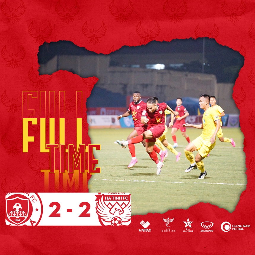 Kết quả bóng đá V-League hôm nay: Thanh Hóa chia điểm Hà Tĩnh trong màn rượt đuổi hấp dẫn - Ảnh 3.