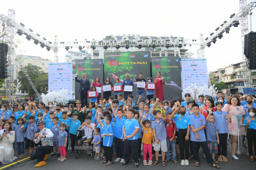 Chương trình thiện nguyện Mottainai 'Trao yêu thương – Nhận hạnh phúc' kỷ niệm 10 năm - Ảnh 1.
