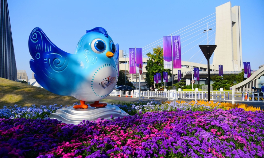 Hàng Châu sẵn sàng cho lễ khai mạc Asian Para Games 2023