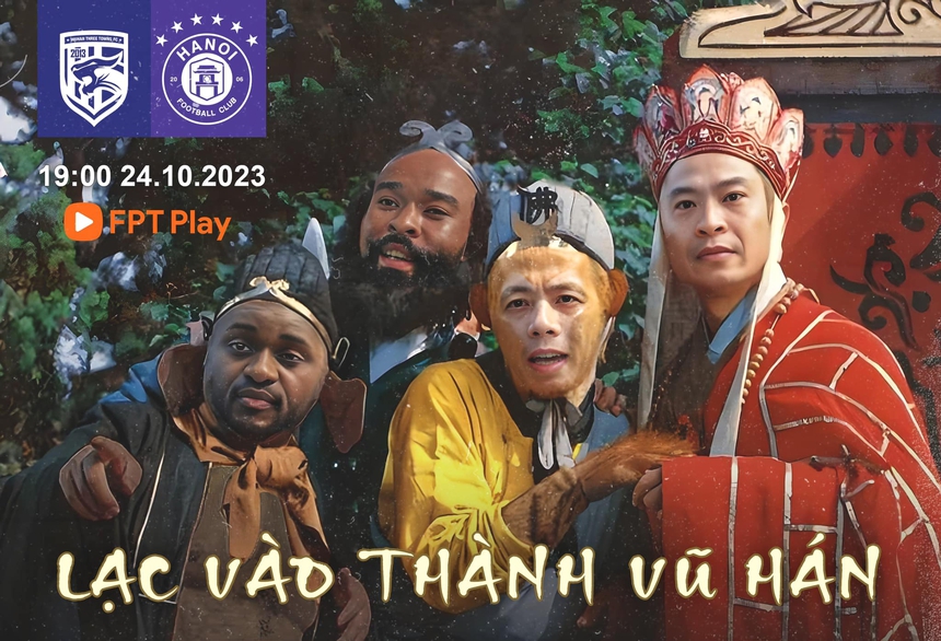 Cộng đồng mạng cười ngả nghiêng với ảnh dàn sao Hà Nội FC hóa thân vào nhân vật 'Tây Du Ký' trước thềm trận đấu với Vũ Hán - Ảnh 2. Cộng đồng mạng cười ngả nghiêng với ảnh dàn sao Hà Nội FC hóa thân vào nhân vật 'Tây Du Ký' trước thềm trận đấu với Vũ Hán - Ảnh 2.