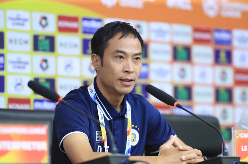 HLV tạm quyền Lê Đức Tuấn quyết tâm cùng các học trò ở CLB Hà Nội kiếm điểm ở vòng bảng cúp C1 Châu Á 2023 HLV tạm quyền Lê Đức Tuấn quyết tâm cùng các học trò ở CLB Hà Nội kiếm điểm ở vòng bảng cúp C1 Châu Á 2023