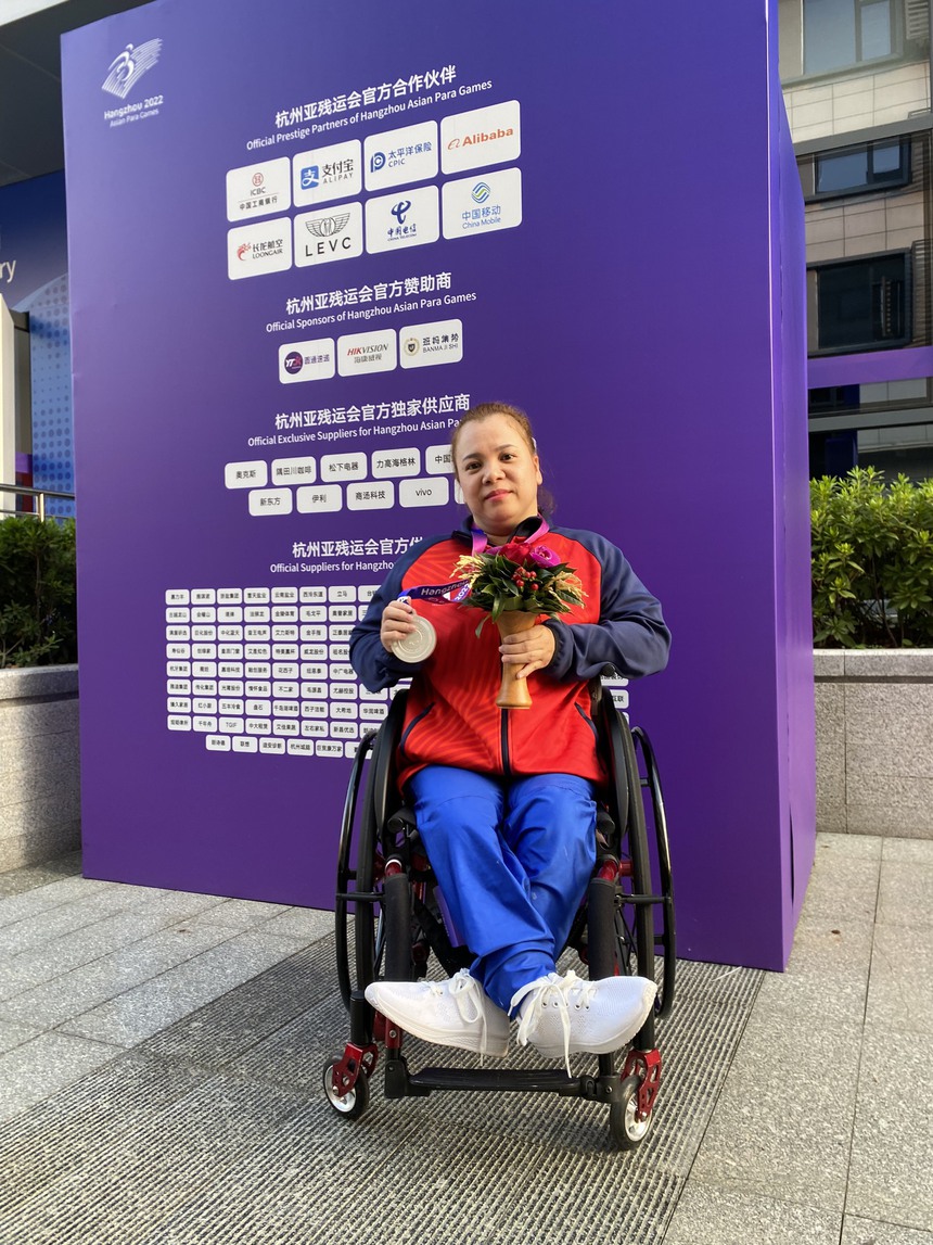 ASIAN Para Games 4: Đoàn Thể thao người khuyết tật Việt Nam đã có HCB - Ảnh 1.