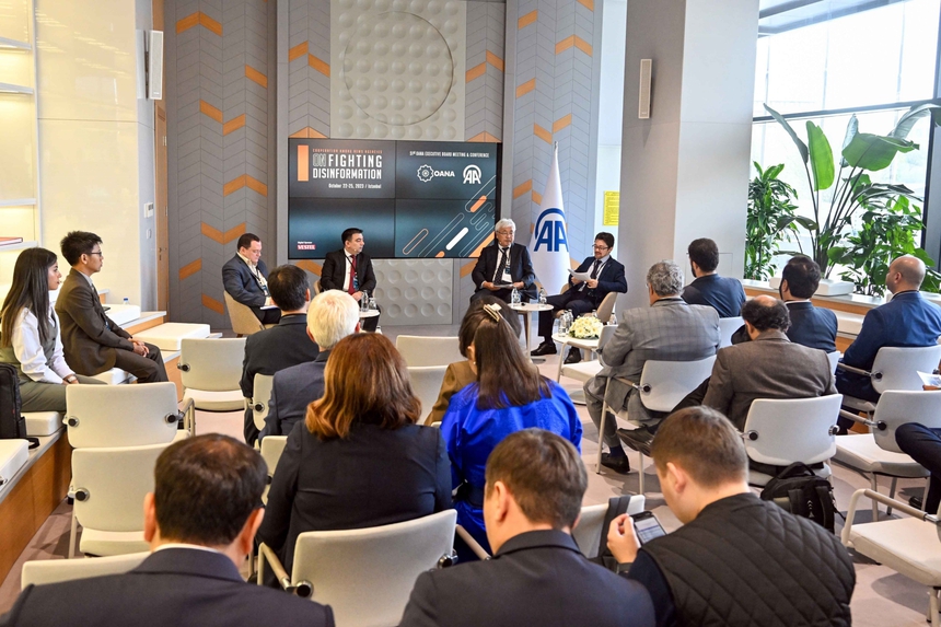 Tổng giám đốc TTXVN tham dự Hội nghị Ban Chấp hành OANA lần thứ 51 - Ảnh 9.