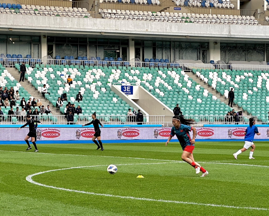VTV5 trực tiếp bóng đá nữ Việt Nam vs Uzbekistan (19h00 hôm nay), xem VL Olympic 2024 - Ảnh 4.