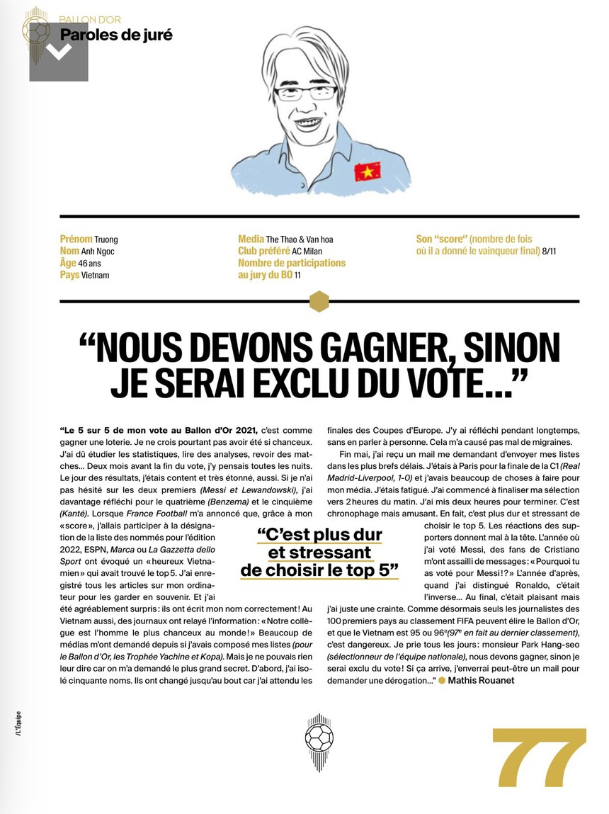 Những thay đổi về điều luật bầu chọn QBV 2023 - Ảnh 1.