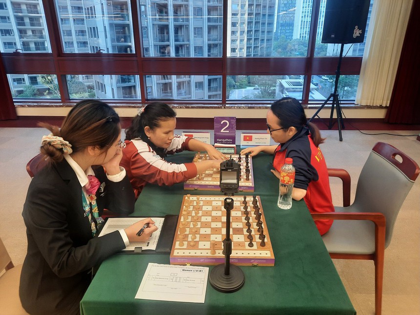 ASIAN Para Games 4: Đoàn Thể thao Việt Nam có thêm 5 HCB nhờ cờ vua - Ảnh 3.