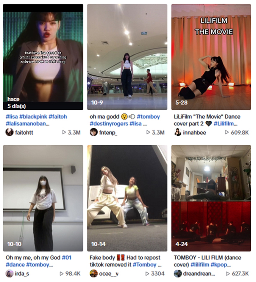 Vũ đạo của Lisa Blackpink trong bài hát 'Tomboy' của Destiny Rogers lại 'gây bão' trên TikTok - Ảnh 9.