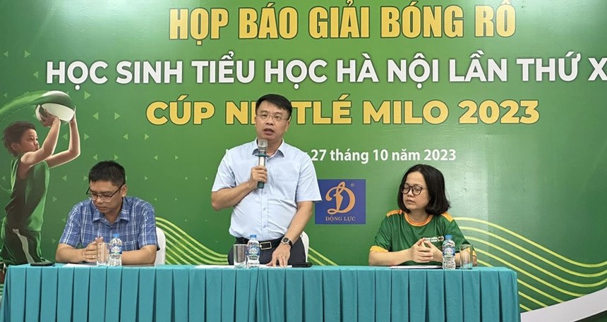 157 đội bóng dự giải bóng rổ học sinh tiểu học Hà Nội 2023 - Ảnh 2.