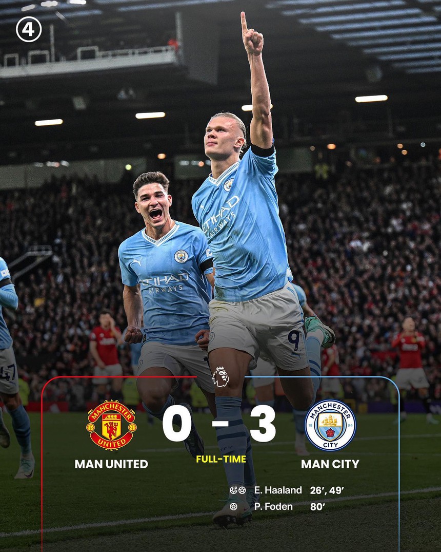 Sao trẻ MU kéo người lộ liễu, Onana chơi như lên đồng nhưng ‘Quỷ đỏ’ vẫn thua đậm trước Man City - Ảnh 5.