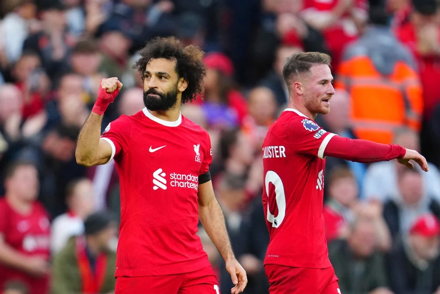 Tam tấu Salah, Jota, Nunez bùng nổ, Liverpool thắng nhàn - Ảnh 3.