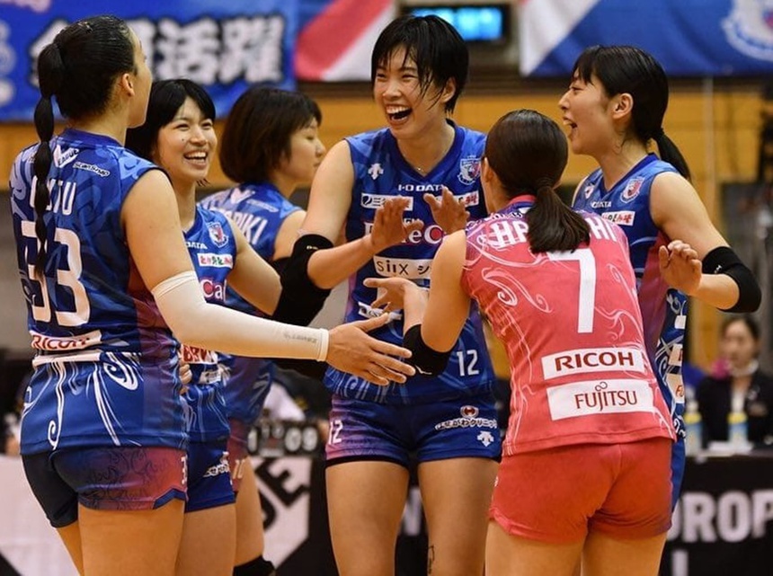 Thanh Thúy toả sáng, giúp PFU Blue Cats chiến thắng ở giải nhà nghề Nhật Bản