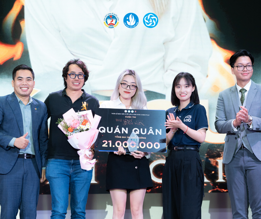 Lễ Bế mạc Tuần lễ Sinh viên 5 tốt và Chung kết Thủ Lĩnh Sinh Viên NEU 2023 - Ảnh 7.