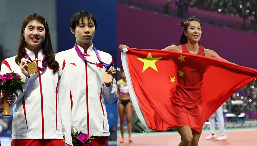 Giật mình Trung Quốc vượt mốc 160 HCV, mục tiêu 180 HCV trong tầm tay - Ảnh 2. Giật mình Trung Quốc vượt mốc 160 HCV, mục tiêu 180 HCV trong tầm tay - Ảnh 2.