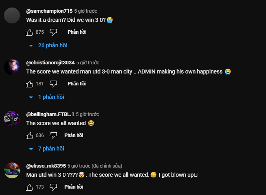 Kênh chính thức của MU 'tự an ủi' khi đăng video đội nhà thắng Man City 3-0 gây ngạc nhiên - Ảnh 3.