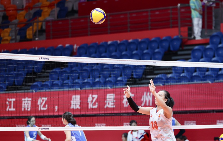 TRỰC TIẾP bóng chuyền nữ Việt Nam vs CHDCND Triều Tiên: Việt Nam đang nhập cuộc ấn tượng - Ảnh 2.