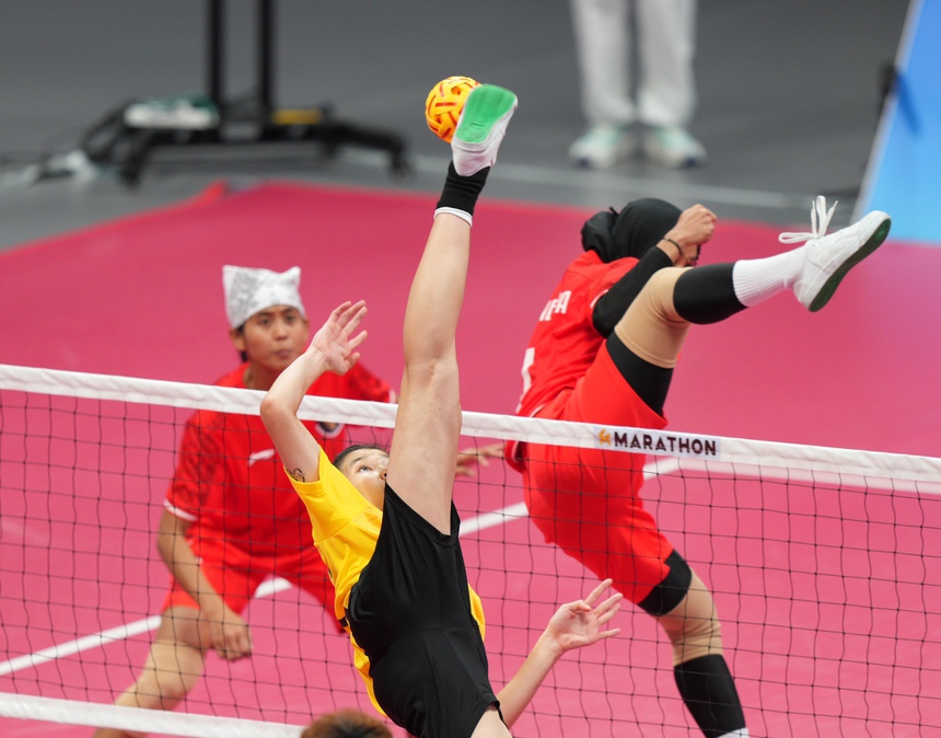 Chủ công Ngọc Yến: 11 tuổi ăn tập cầu mây, cứ chạm cầu là khiến đối thủ khiếp sợ, tỏa sáng giúp Việt Nam giành HCV ASIAD - Ảnh 2.