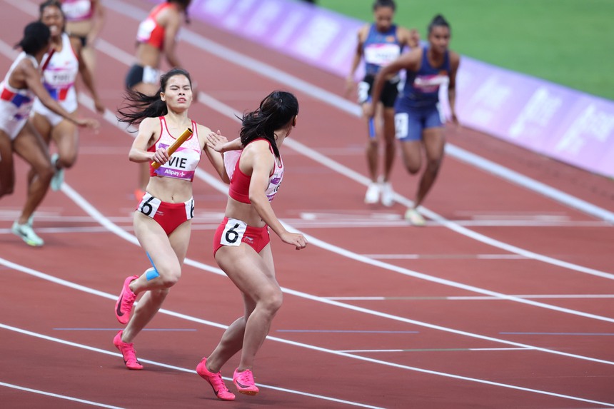 Trực tiếp kết quả đoàn TTVN tại ASIAD 2023 hôm nay (4/10): Việt Nam hụt huy chương chạy tiếp sức 4x400m nữ - Ảnh 2. Trực tiếp kết quả đoàn TTVN tại ASIAD 2023 hôm nay (4/10): Việt Nam hụt huy chương chạy tiếp sức 4x400m nữ - Ảnh 2.