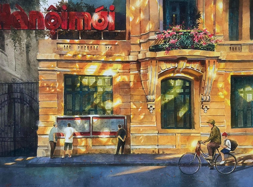 Chị Hằng biên tập - Triển lãm 'Chút tình gửi phố': Cuốn từ điển về Hà Nội xưa - Ảnh 1.