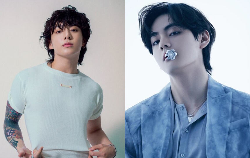 V BTS có phản ứng quá khích sau khi nghe '3D' của Jungkook - Ảnh 4.