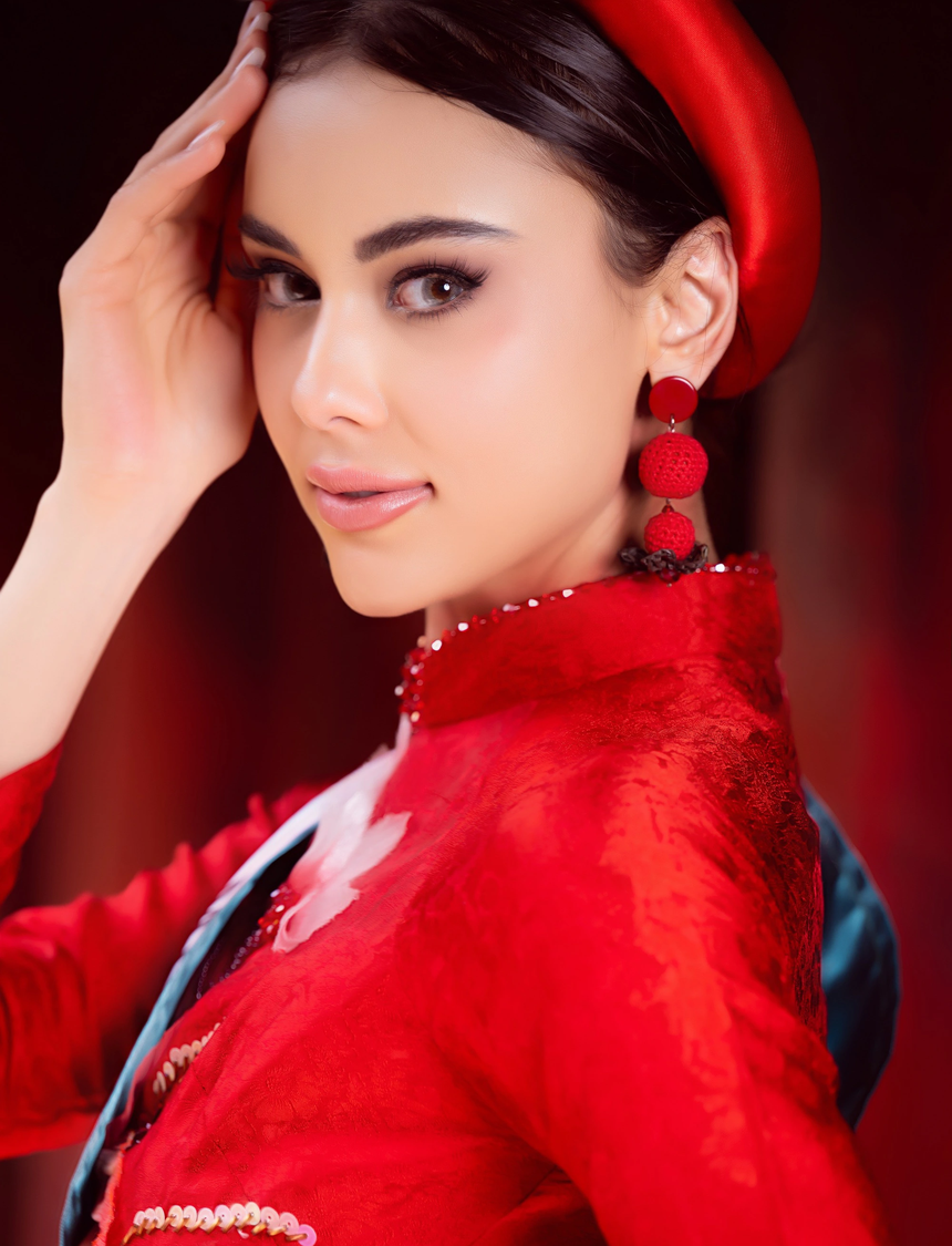 Dàn hoa hậu Miss Grand International mê đắm áo dài Việt - Ảnh 10.