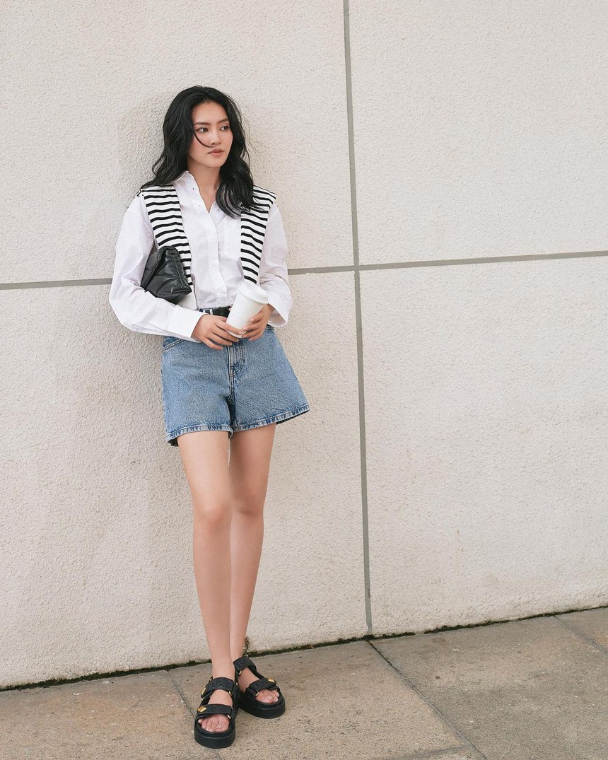 Học sao Việt diện đồ layer hút mắt: 2 nàng Hà mix-match chuẩn bài - Ảnh 7.