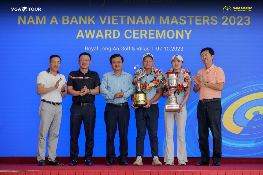 Nguyễn Anh Minh và Lina Kim vô địch Nam A Bank Vietnam Masters 2023 - Ảnh 2. Nguyễn Anh Minh và Lina Kim vô địch Nam A Bank Vietnam Masters 2023 - Ảnh 2.