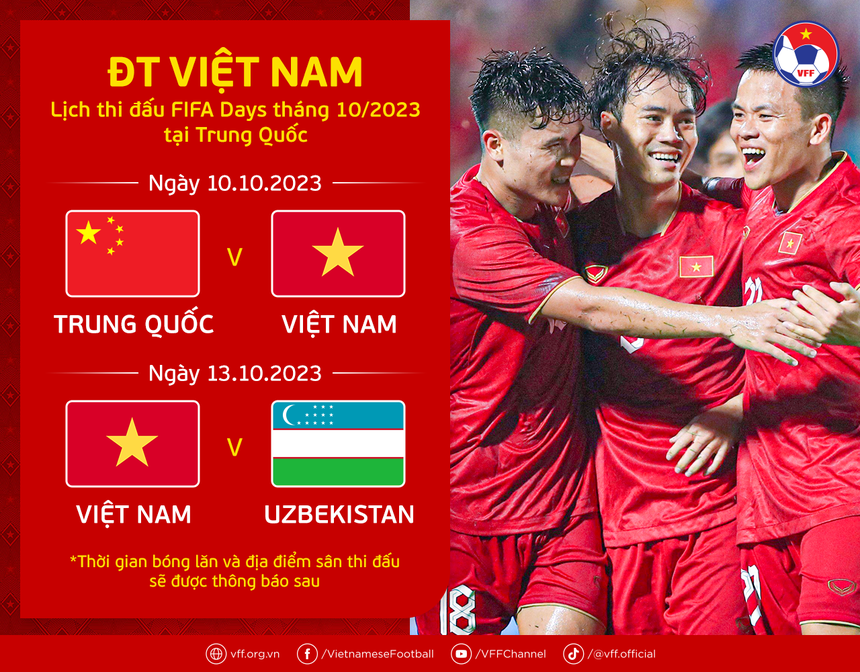 Lịch thi đấu của ĐT Việt Nam - Ảnh 2.