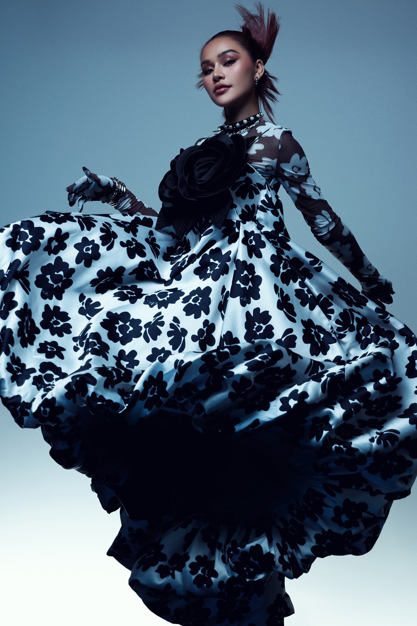 Quán quân The New Mentor Lê Thu Trang ấn tượng với loạt thiết kế độc đáo của Đỗ Mạnh Cường - Ảnh 9.