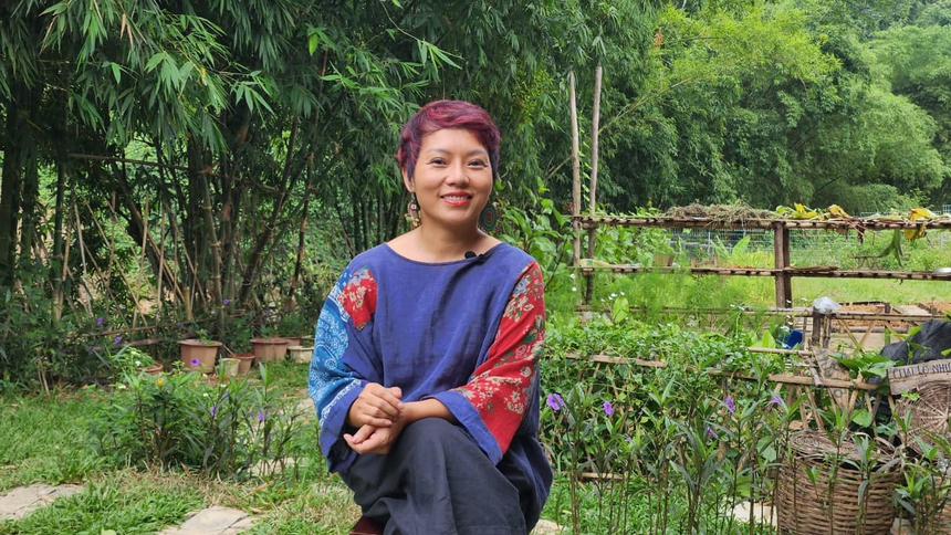 Ca sĩ Thái Thùy Linh: 'Thư thái khi làm nông dân tập sự' - Ảnh 3. Ca sĩ Thái Thùy Linh: 'Thư thái khi làm nông dân tập sự' - Ảnh 3.