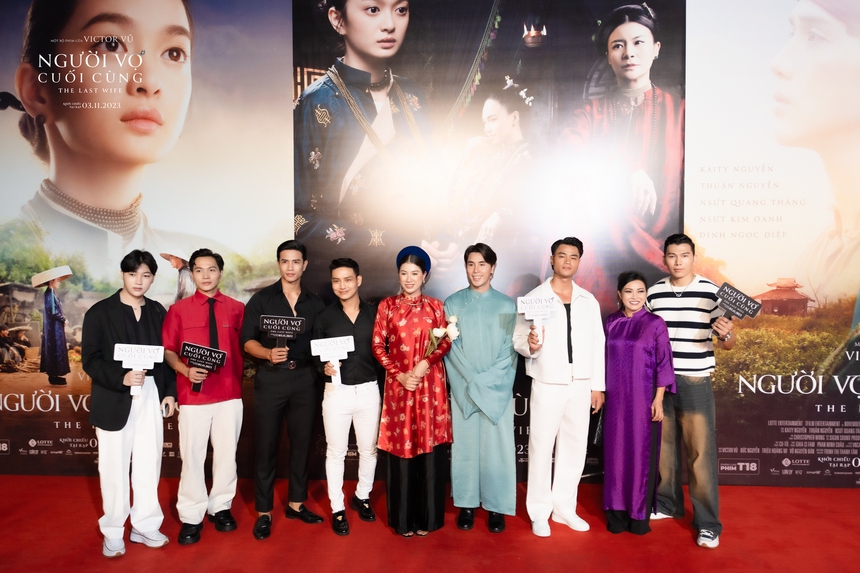 Dàn sao hạng A quy tụ trong buổi ra mắt 'Người vợ cuối cùng' của Victor Vũ - Ảnh 2.