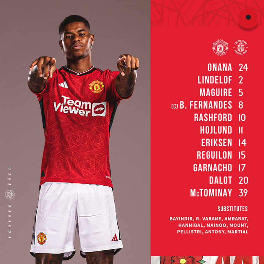 Trực tiếp bóng đá MU vs Luton hôm nay, xem K trực tiếp Ngoại hạng Anh - Ảnh 1. Trực tiếp bóng đá MU vs Luton hôm nay, xem K trực tiếp Ngoại hạng Anh - Ảnh 1.