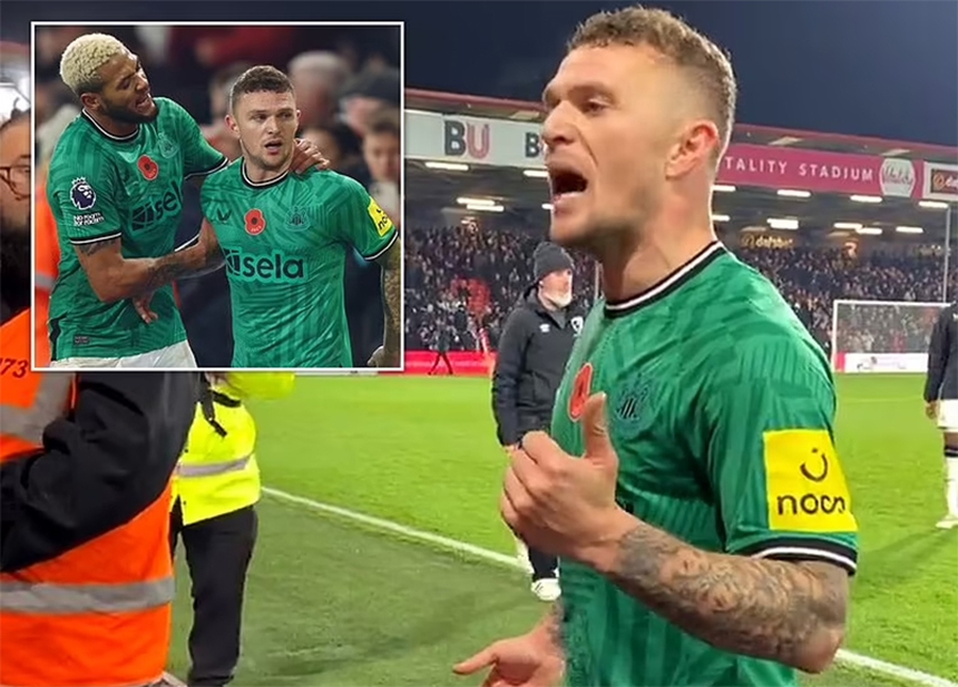 Newcastle bất ngờ thua Bournemouth, Trippier quát tháo CĐV nhà - Ảnh 3.