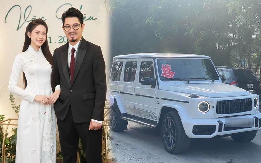 Bố vợ Đoàn Văn Hậu xuất hiện cực chất như Iron Man, khiến nhiều người trầm trồ trong lễ cưới con gái cưng - Ảnh 6.