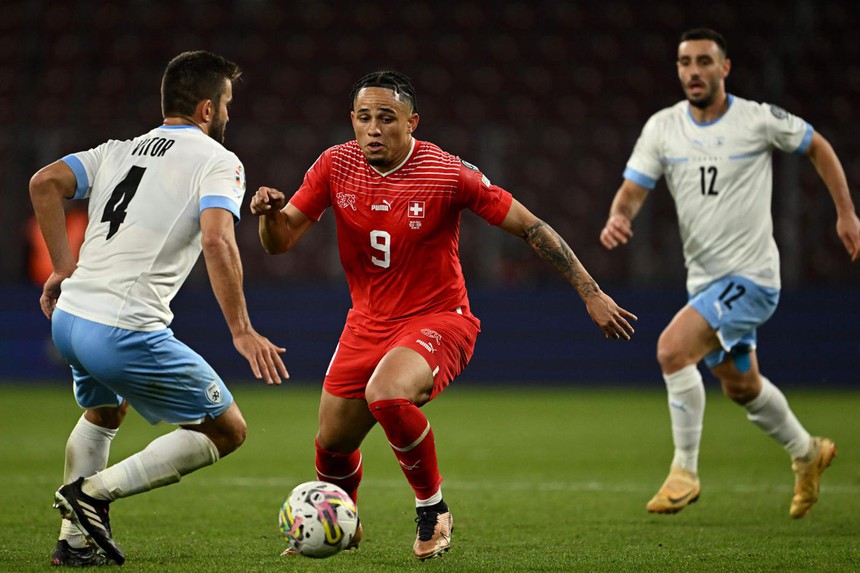 Nhận định bóng đá Israel vs Thụy Sĩ (02h45, 16/11), vòng loại EURO 2024 - Ảnh 2. Nhận định bóng đá Israel vs Thụy Sĩ (02h45, 16/11), vòng loại EURO 2024 - Ảnh 2.