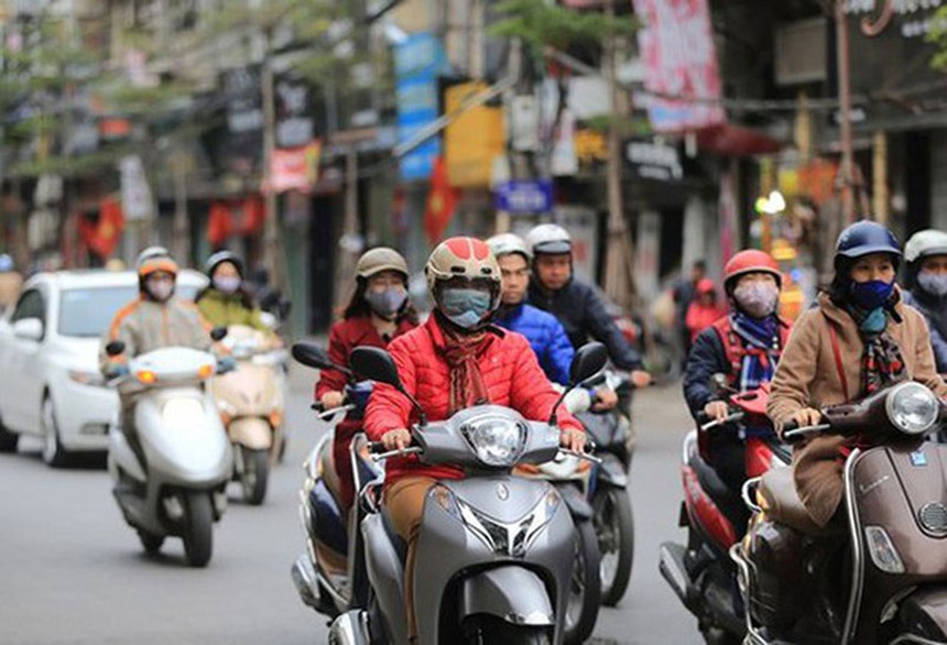 Miền Bắc không khí lạnh tăng cường, miền Trung mưa to - Ảnh 1.