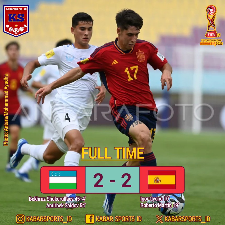 Đại diện châu Á tạo bất ngờ khi ngược dòng cầm hòa Tây Ban Nha ở giải thế giới, tràn đầy hy vọng đi tiếp - Ảnh 3.