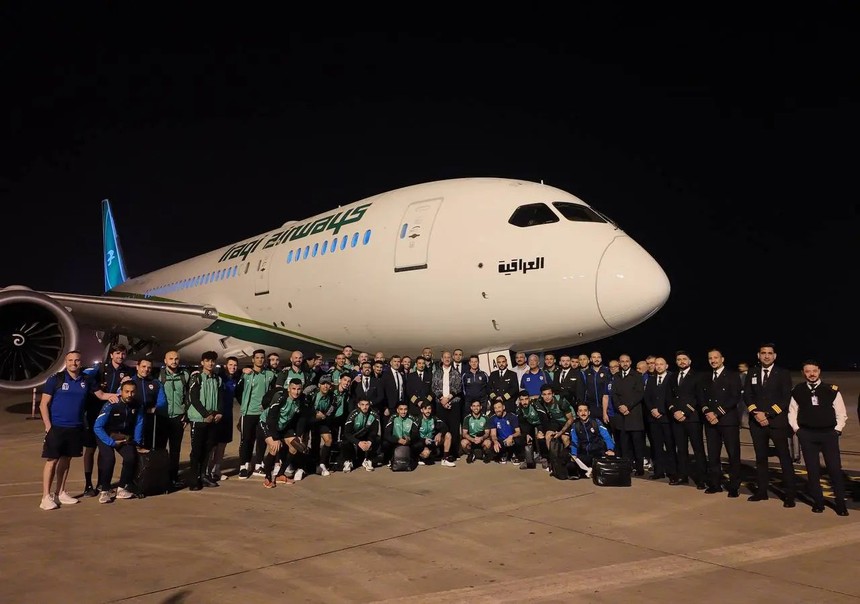 ĐT Iraq thuê máy bay lên đường tới Hà Nội, ĐT Việt Nam bay chuyến đêm trở về sau trận thắng Philippines - Ảnh 3.