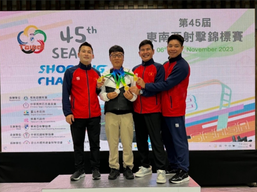 Đội bắn súng Việt Nam giành thành tích 'khủng' tại giải vô địch Đông Nam Á - Ảnh 2.