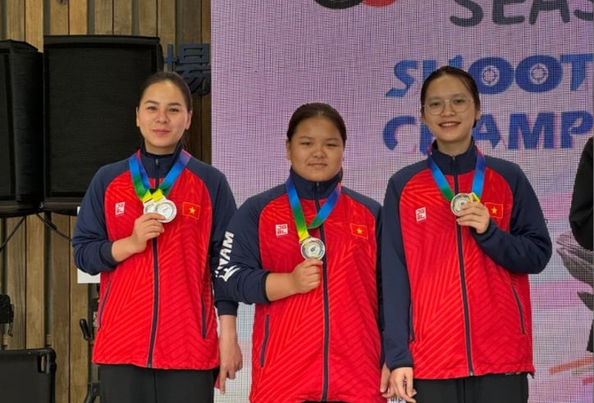 Đội bắn súng Việt Nam giành thành tích 'khủng' tại giải vô địch Đông Nam Á - Ảnh 3.