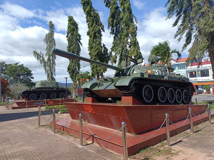 Bảo vệ và phát huy giá trị Bảo vật Quốc gia Xe tăng T59 số hiệu 377 - Ảnh 1. Bảo vệ và phát huy giá trị Bảo vật Quốc gia Xe tăng T59 số hiệu 377 - Ảnh 1.