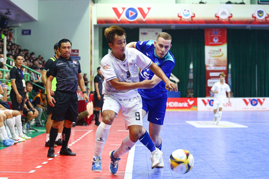 Ngoại binh giúp Thái Sơn Nam đánh bại "hiện tượng", hoàn thành cú đúp vô địch - Ảnh 1. Ngoại binh giúp Thái Sơn Nam đánh bại "hiện tượng", hoàn thành cú đúp vô địch - Ảnh 1.